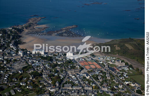 Saint-Lunaire - © Philip Plisson / Plisson La Trinité / AA32522 - Nos reportages photos - Grande marée