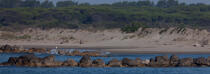 Paysage des Saintes Marie de la mer © Philip Plisson / Plisson La Trinité / AA32554 - Nos reportages photos - Panoramique horizontal