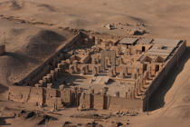 Le Temple de Ramses II a Abydos en Egypte © Philip Plisson / Plisson La Trinité / AA32557 - Photo Galleries - Town [Egypt]