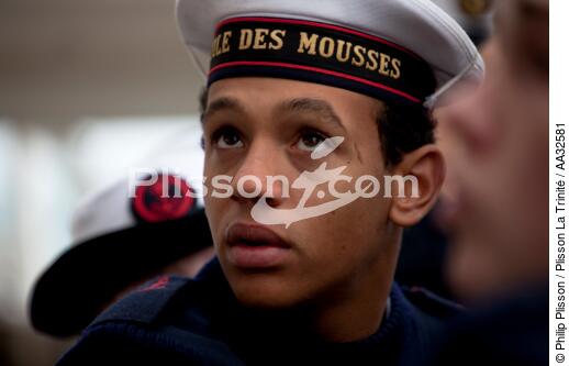L'Ecole des Mousse à bord du Belem - © Philip Plisson / Plisson La Trinité / AA32581 - Nos reportages photos - Marine nationale