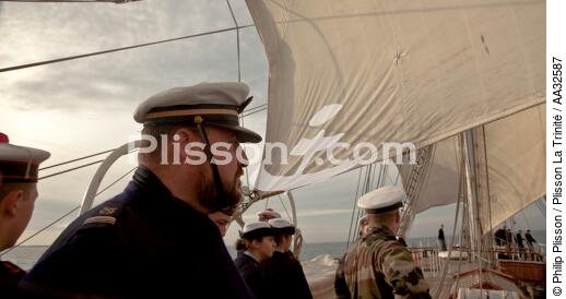 L'Ecole des Mousse à bord du Belem - © Philip Plisson / Plisson La Trinité / AA32587 - Nos reportages photos - Grand voilier