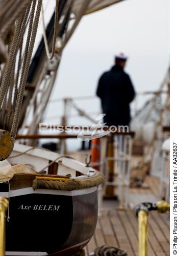 L'Ecole des Mousse à bord du Belem - © Philip Plisson / Plisson La Trinité / AA32637 - Nos reportages photos - Grand voilier