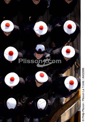 The School of foam aboard the Belem [AT] - © Philip Plisson / Plisson La Trinité / AA32686 - Photo Galleries - The Navy