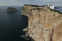 The lighthouse of Capo Caccia in Sardinia [AT] © Guillaume Plisson / Plisson La Trinité / AA32800 - Photo Galleries - Italy