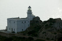 Le phare de Capo Caccia en Sardaigne © Guillaume Plisson / Plisson La Trinité / AA32808 - Nos reportages photos - Italie