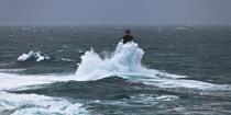 La tempête Joachim sur les côtes bretonnes. © Philip Plisson / Pêcheur d’Images / AA32853 - Nos reportages photos - Les tempêtes hivernales sur les côtes bretonnes