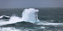 La tempête Joachim sur les côtes bretonnes. © Philip Plisson / Plisson La Trinité / AA32855 - Nos reportages photos - Tempête