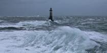 The storm Joachim on the Brittany coast. [AT] © Philip Plisson / Plisson La Trinité / AA32869 - Photo Galleries - French Lighthouses