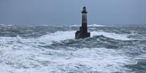 La tempête Joachim sur les côtes bretonnes. © Philip Plisson / Pêcheur d’Images / AA32870 - Nos reportages photos - La tempête Joachim sur les côtes bretonnes