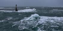 La tempête Joachim sur les côtes bretonnes. © Philip Plisson / Pêcheur d’Images / AA32872 - Nos reportages photos - La tempête Joachim sur les côtes bretonnes
