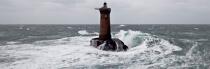 La tempête Joachim sur les côtes bretonnes. © Philip Plisson / Pêcheur d’Images / AA32876 - Nos reportages photos - Les tempêtes hivernales sur les côtes bretonnes