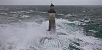 The storm Joachim on the Brittany coast. [AT] © Philip Plisson / Plisson La Trinité / AA32899 - Photo Galleries - French Lighthouses