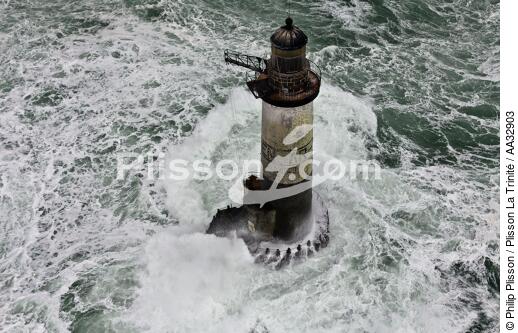The storm Joachim on the Brittany coast. [AT] - © Philip Plisson / Plisson La Trinité / AA32903 - Photo Galleries - Finistère