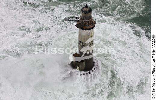 La tempête Joachim sur les côtes bretonnes. - © Philip Plisson / Plisson La Trinité / AA32904 - Nos reportages photos - Phares France