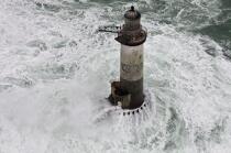 La tempête Joachim sur les côtes bretonnes. © Philip Plisson / Pêcheur d’Images / AA32904 - Nos reportages photos - La tempête Joachim sur les côtes bretonnes