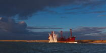 The wreck of TK Bremen, the open sea [AT] © Philip Plisson / Plisson La Trinité / AA33134 - Photo Galleries - Pollution