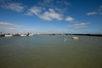 Port en Bessin © Philip Plisson / Plisson La Trinité / AA33219 - Photo Galleries - Big tides
