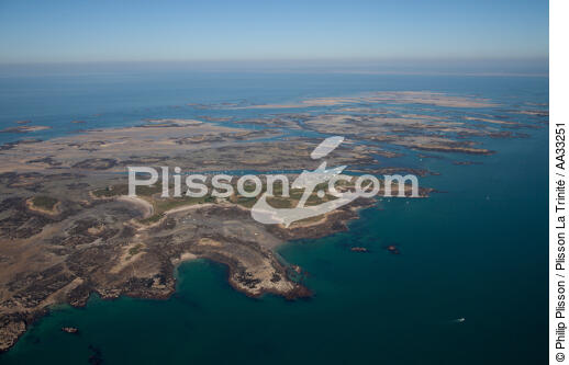 Chausey - © Philip Plisson / Plisson La Trinité / AA33251 - Photo Galleries - Big tides