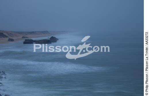 Capbreton - © Philip Plisson / Plisson La Trinité / AA33272 - Photo Galleries - Big tides