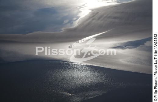 Mont-Saint-Michel bay - © Philip Plisson / Plisson La Trinité / AA33392 - Photo Galleries - Tide