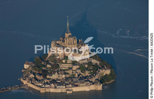 Mont-Saint-Michel - © Philip Plisson / Plisson La Trinité / AA33425 - Photo Galleries - Normandie
