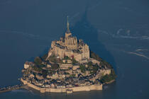 Mont-Saint-Michel © Philip Plisson / Pêcheur d’Images / AA33425 - Nos reportages photos - Ville [50]