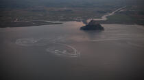 Mont-Saint-Michel © Philip Plisson / Plisson La Trinité / AA33428 - Photo Galleries - Big tides