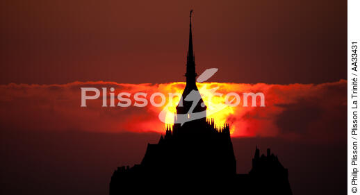 Mont-Saint-Michel - © Philip Plisson / Plisson La Trinité / AA33431 - Photo Galleries - Site of interest [50]
