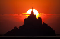 Mont-Saint-Michel © Philip Plisson / Pêcheur d’Images / AA33432 - Nos reportages photos - Ville [50]