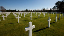 American cemetery, Omaha beach © Philip Plisson / Pêcheur d’Images / AA33472 - Photo Galleries - Site of Interest [14]