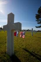 American cemetery, Omaha beach © Philip Plisson / Plisson La Trinité / AA33481 - Photo Galleries - Religious monument