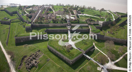 Citadelle de Blaye - © Philip Plisson / Plisson La Trinité / AA33526 - Nos reportages photos - Monument historique