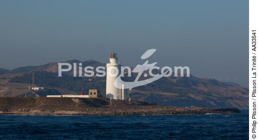 Tarifa Lighthouse - © Philip Plisson / Plisson La Trinité / AA33541 - Photo Galleries - Spain