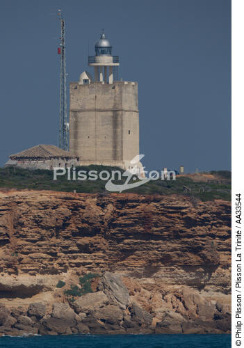 Cabo Roche Lighthouse - © Philip Plisson / Plisson La Trinité / AA33544 - Photo Galleries - Lighthouse [Andalusia]