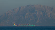 Strait of Gibraltar © Philip Plisson / Pêcheur d’Images / AA33556 - Photo Galleries - CMA CGM Marco Polo