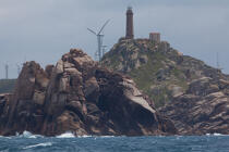 Cabo Villiano lighthouse © Philip Plisson / Plisson La Trinité / AA33579 - Photo Galleries - Spanish Lighthouses