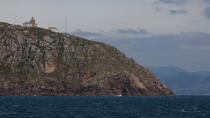 Cabo Finisterre lighthouse © Philip Plisson / Plisson La Trinité / AA33580 - Photo Galleries - Spanish Lighthouses