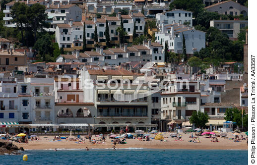 Tossa de Mar - © Philip Plisson / Plisson La Trinité / AA33587 - Nos reportages photos - Espagne