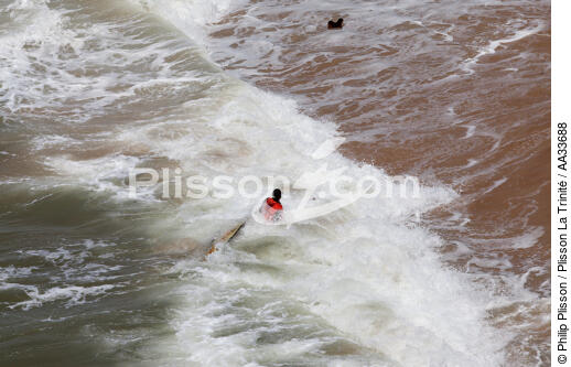 Andevorento, Est coast - © Philip Plisson / Plisson La Trinité / AA33688 - Photo Galleries - Rowing boat