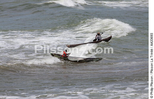 Andevorento, Est coast - © Philip Plisson / Plisson La Trinité / AA33693 - Photo Galleries - Rowing boat