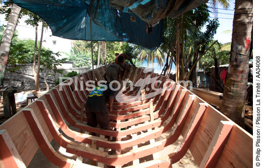 Diégo-Suarez - © Philip Plisson / Plisson La Trinité / AA34068 - Nos reportages photos - Construction navale