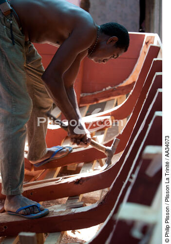 Diégo-Suarez - © Philip Plisson / Plisson La Trinité / AA34073 - Nos reportages photos - Construction navale