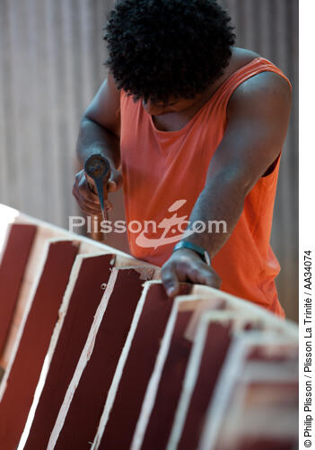 Diégo-Suarez - © Philip Plisson / Plisson La Trinité / AA34074 - Nos reportages photos - Construction navale