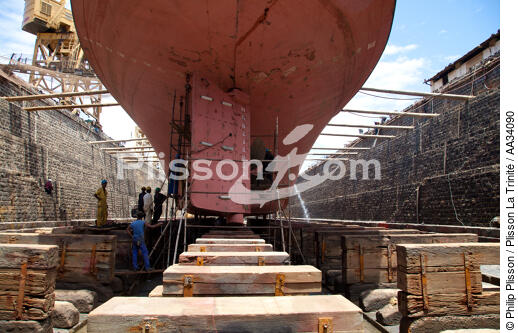 Diégo-Suarez - © Philip Plisson / Plisson La Trinité / AA34090 - Nos reportages photos - Construction navale