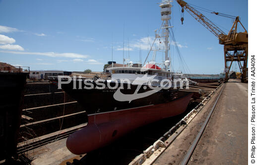 Diégo-Suarez - © Philip Plisson / Plisson La Trinité / AA34094 - Photo Galleries - Dry dock