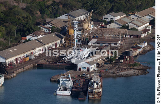 Diégo-Suarez - © Philip Plisson / Plisson La Trinité / AA34097 - Nos reportages photos - Chantier naval