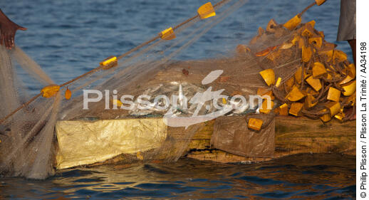 Nosy-Be - © Philip Plisson / Plisson La Trinité / AA34198 - Photo Galleries - Fishing nets