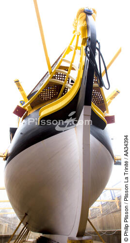 The Hermione - © Philip Plisson / Plisson La Trinité / AA34394 - Photo Galleries - Traditional sailing