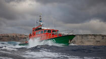 Bonifacio life boat © Philip Plisson / Plisson La Trinité / AA34409 - Photo Galleries - Lifesaving at sea