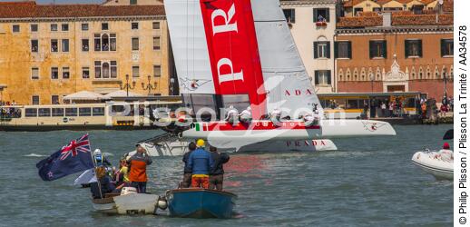 AC World Series à Venise du 12 au 20 mai 2012 - © Philip Plisson / Plisson La Trinité / AA34578 - Nos reportages photos - Catamaran de sport